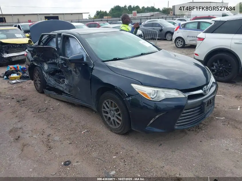 4T4BF1FK8GR527634 2016 Toyota Camry Le