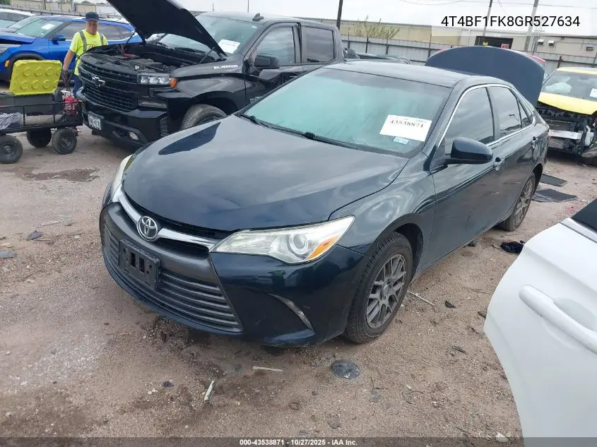 4T4BF1FK8GR527634 2016 Toyota Camry Le