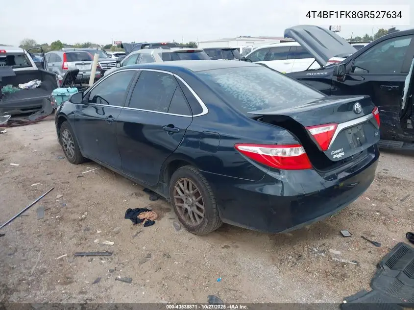 4T4BF1FK8GR527634 2016 Toyota Camry Le
