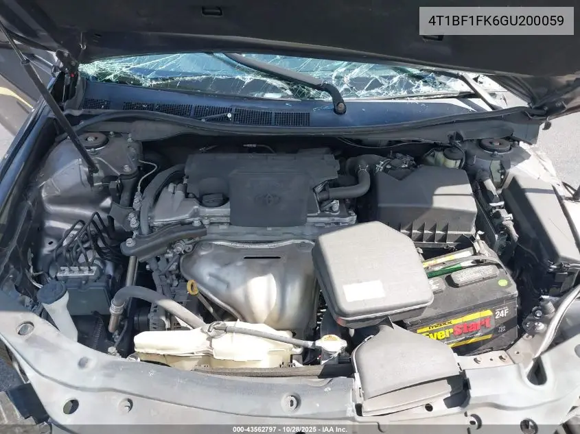 4T1BF1FK6GU200059 2016 Toyota Camry Se