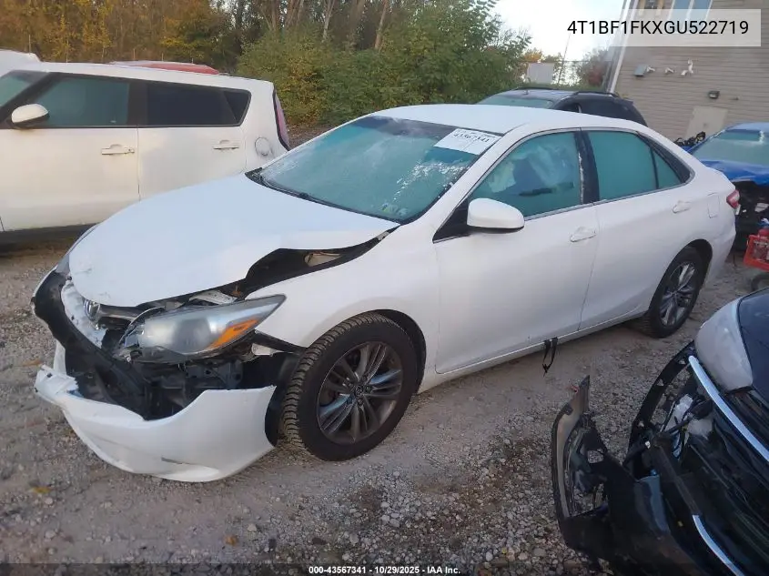 4T1BF1FKXGU522719 2016 Toyota Camry Se