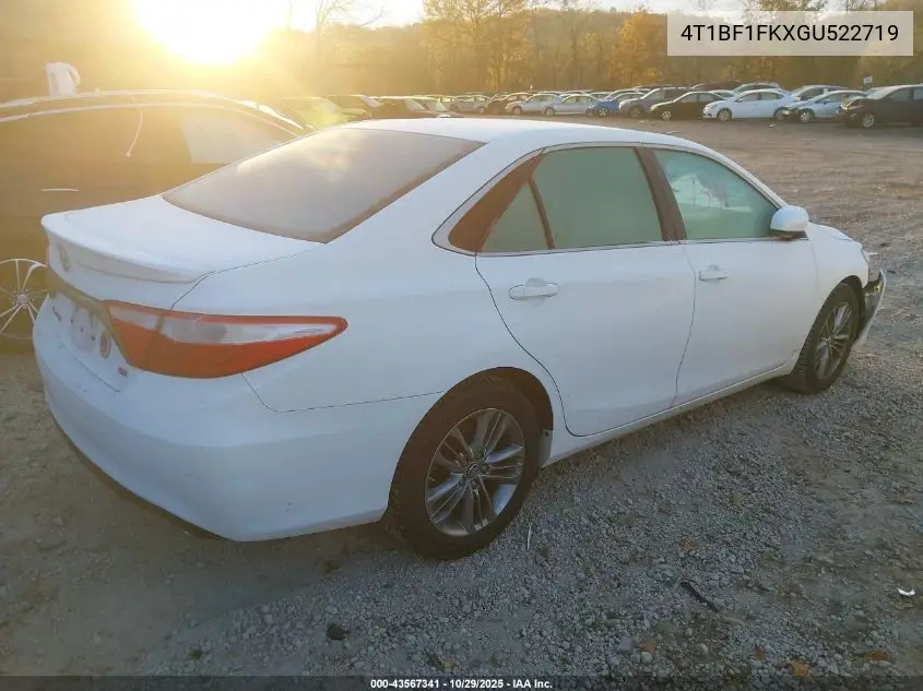 4T1BF1FKXGU522719 2016 Toyota Camry Se