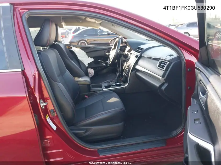 4T1BF1FK0GU580290 2016 Toyota Camry Se