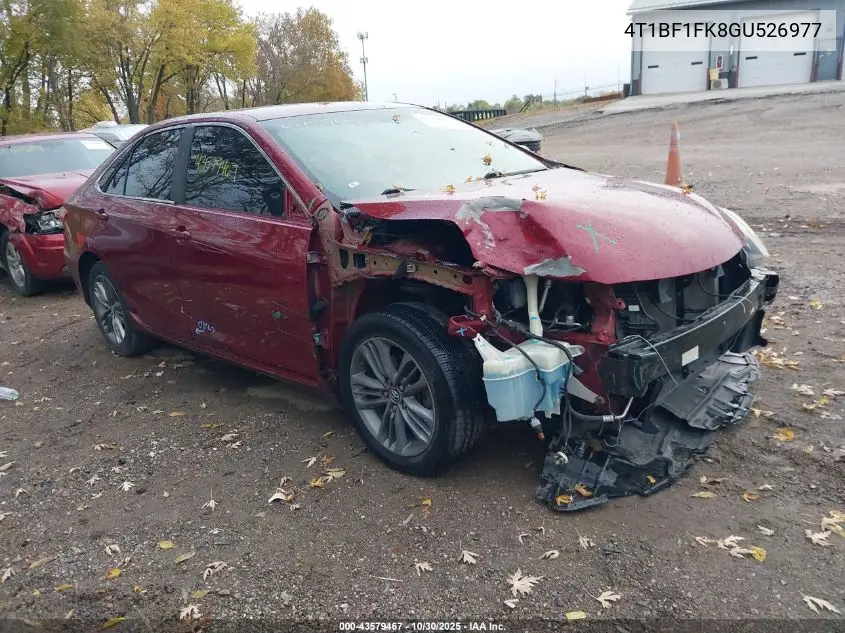 4T1BF1FK8GU526977 2016 Toyota Camry Se
