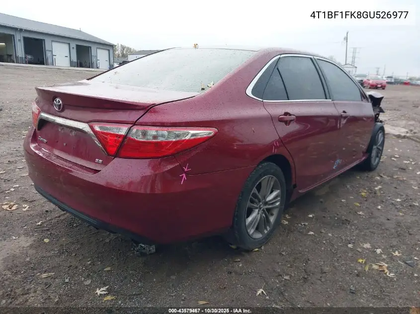 4T1BF1FK8GU526977 2016 Toyota Camry Se