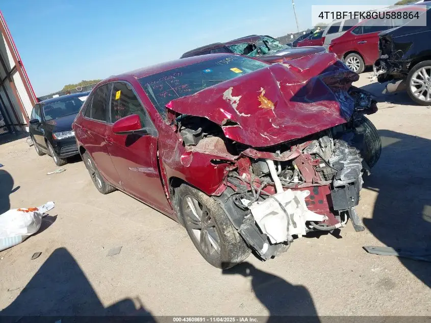 4T1BF1FK8GU588864 2016 Toyota Camry Se