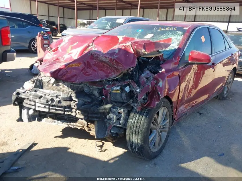 4T1BF1FK8GU588864 2016 Toyota Camry Se
