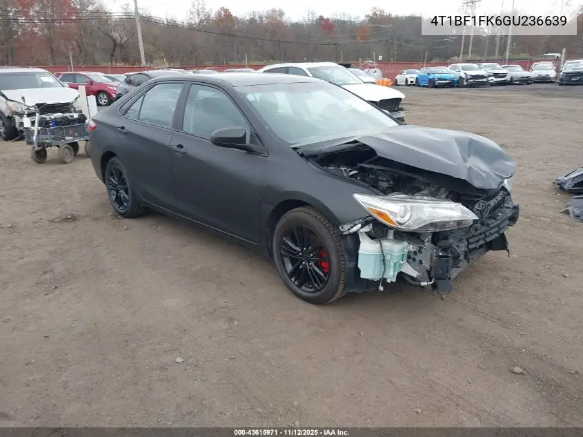 4T1BF1FK6GU236639 2016 Toyota Camry Se