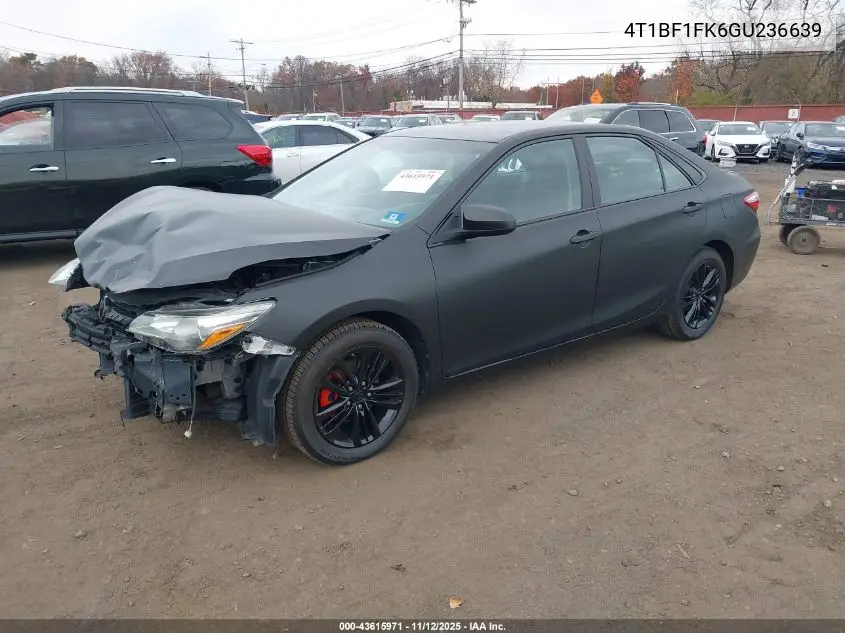 4T1BF1FK6GU236639 2016 Toyota Camry Se