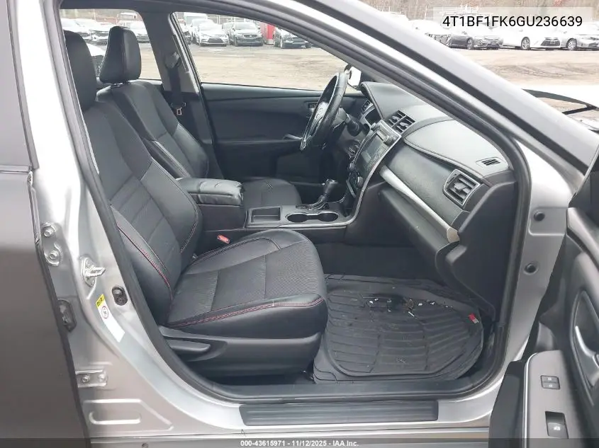 4T1BF1FK6GU236639 2016 Toyota Camry Se