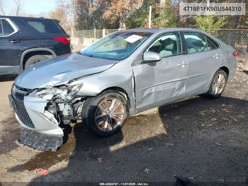 4T1BF1FK9GU544310 2016 Toyota Camry Se