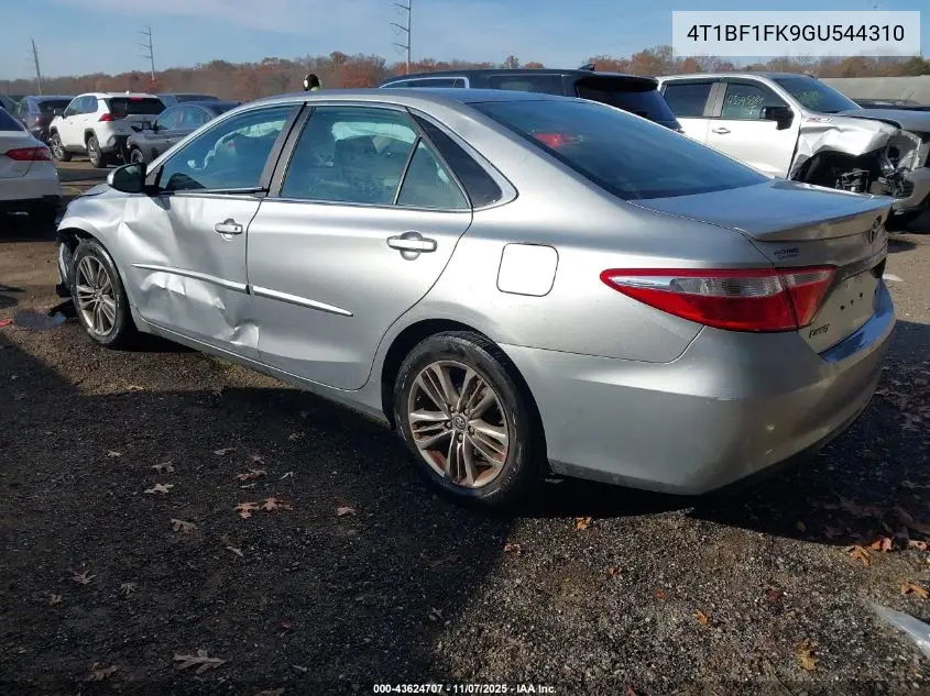 4T1BF1FK9GU544310 2016 Toyota Camry Se