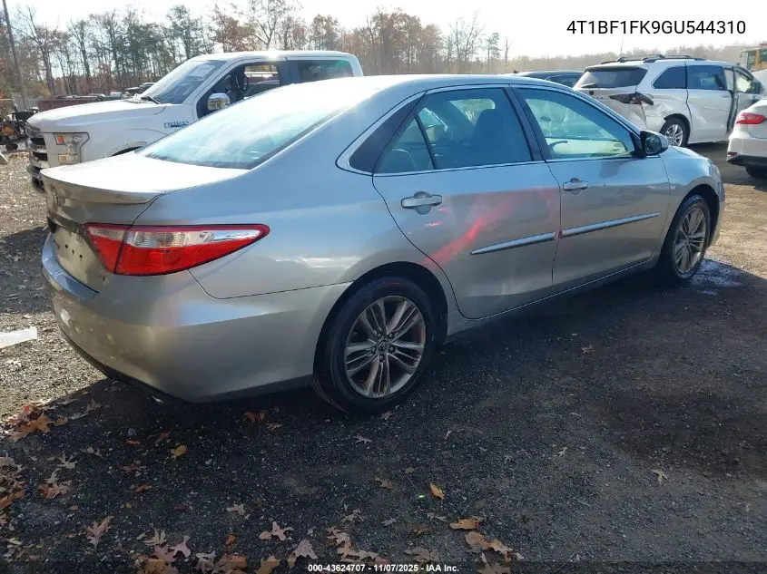 4T1BF1FK9GU544310 2016 Toyota Camry Se