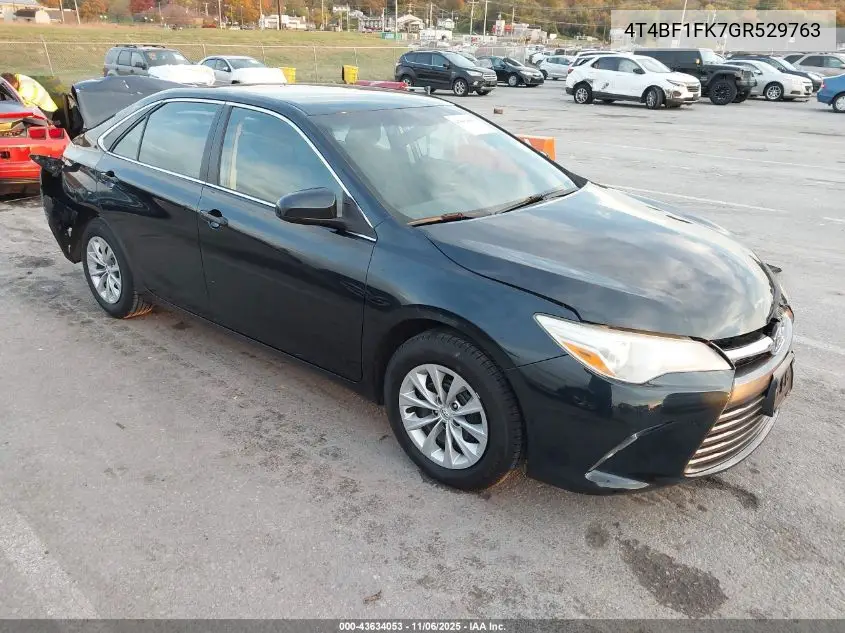 4T4BF1FK7GR529763 2016 Toyota Camry Le