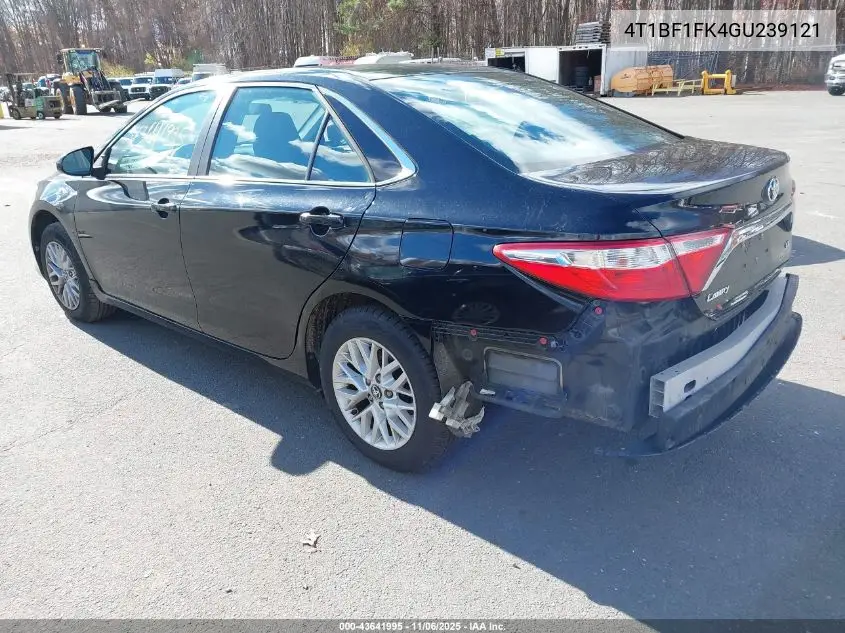 4T1BF1FK4GU239121 2016 Toyota Camry Le
