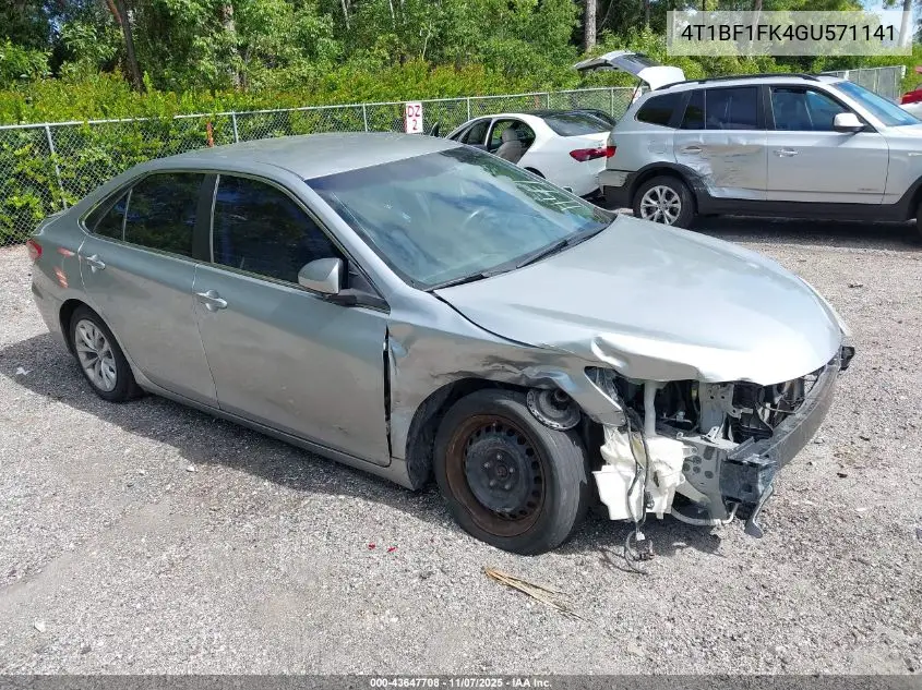 4T1BF1FK4GU571141 2016 Toyota Camry Le