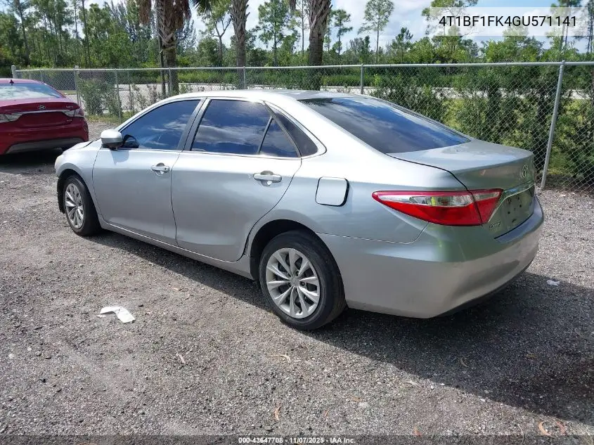 4T1BF1FK4GU571141 2016 Toyota Camry Le