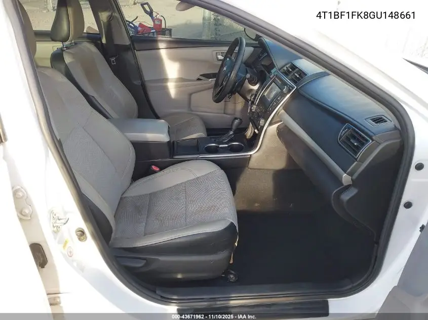 4T1BF1FK8GU148661 2016 Toyota Camry Se