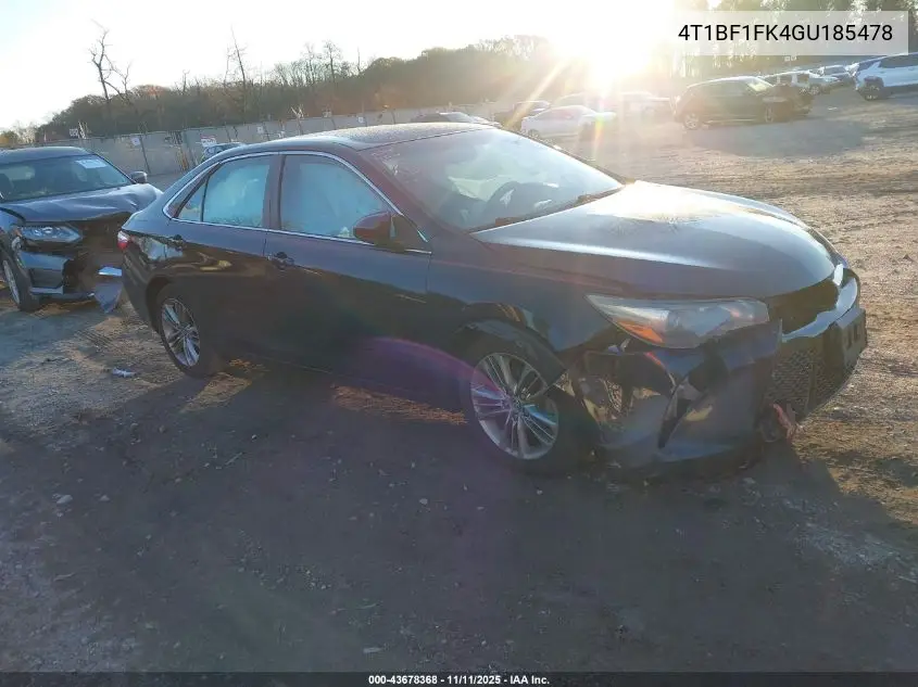 4T1BF1FK4GU185478 2016 Toyota Camry Se
