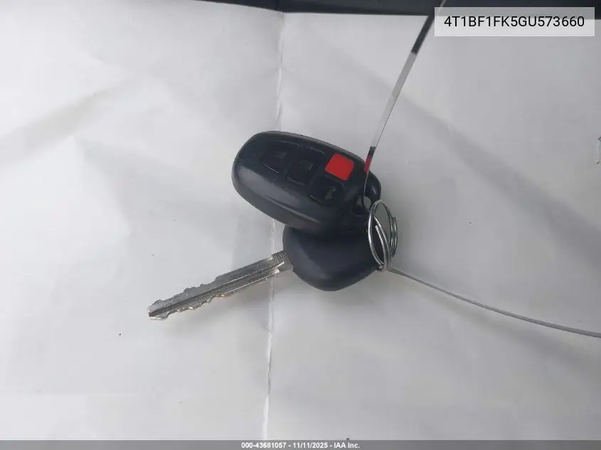 4T1BF1FK5GU573660 2016 Toyota Camry Le