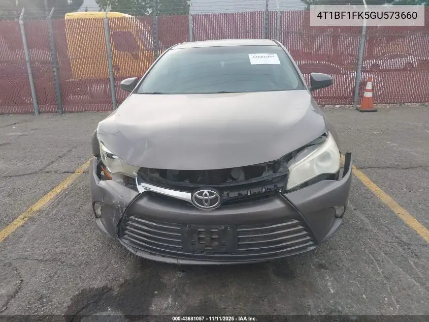 4T1BF1FK5GU573660 2016 Toyota Camry Le