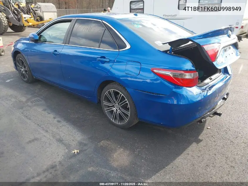 4T1BF1FK6GU998949 2016 Toyota Camry Se
