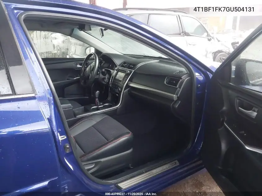 4T1BF1FK7GU504131 2016 Toyota Camry Se