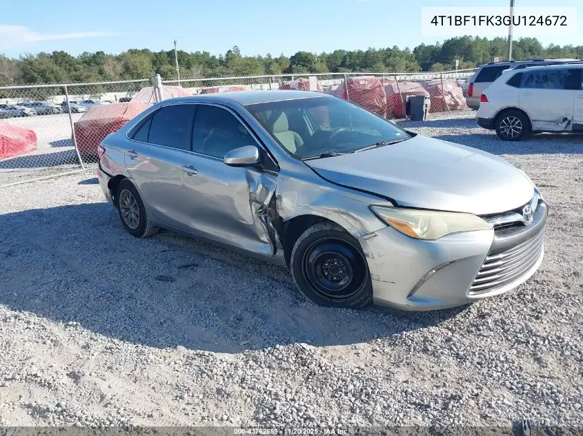 4T1BF1FK3GU124672 2016 Toyota Camry Le