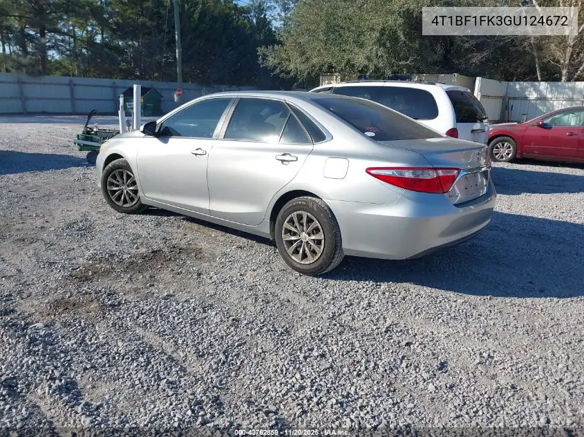 4T1BF1FK3GU124672 2016 Toyota Camry Le