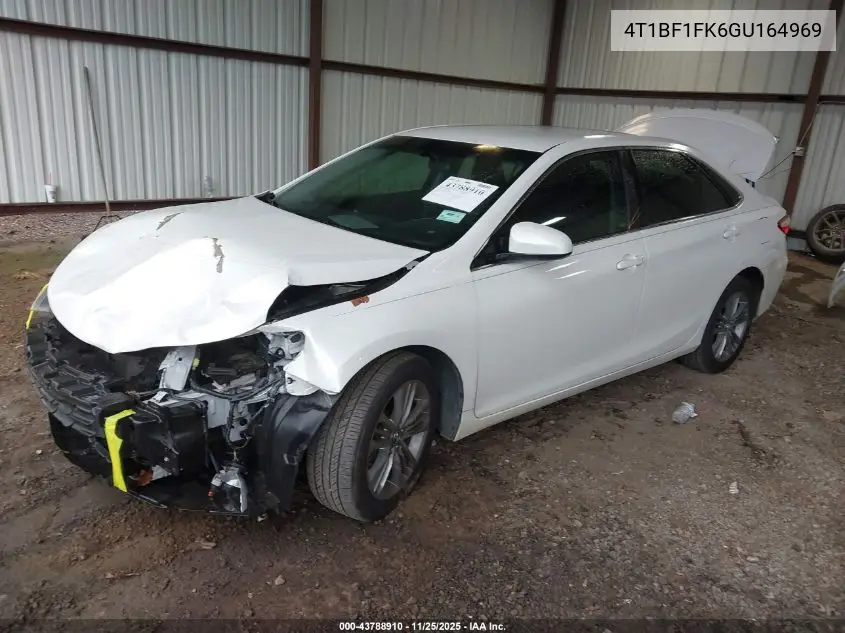 4T1BF1FK6GU164969 2016 Toyota Camry Se