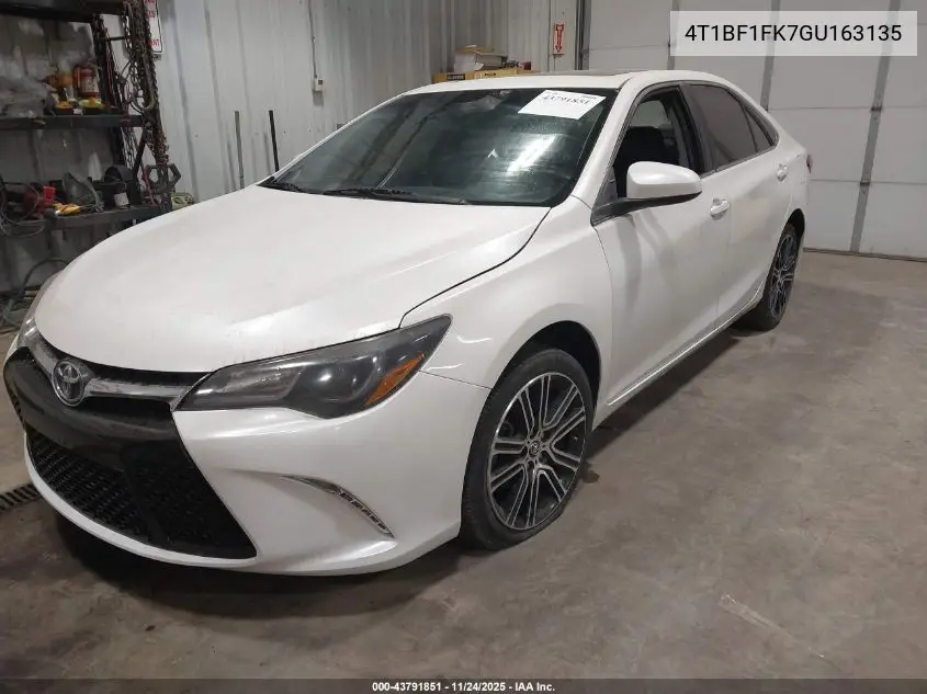 4T1BF1FK7GU163135 2016 Toyota Camry Se