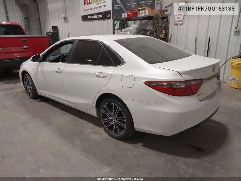4T1BF1FK7GU163135 2016 Toyota Camry Se
