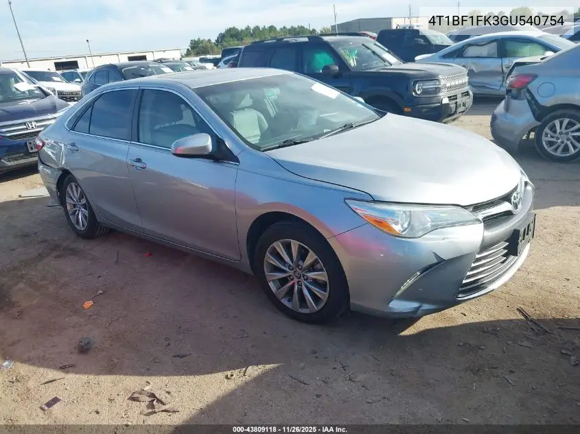 4T1BF1FK3GU540754 2016 Toyota Camry Xle