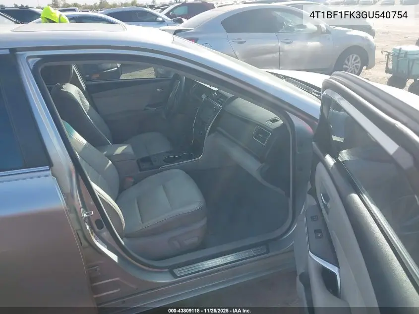 4T1BF1FK3GU540754 2016 Toyota Camry Xle