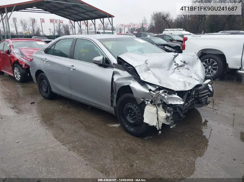 4T1BF1FK9GU241687 2016 Toyota Camry Le