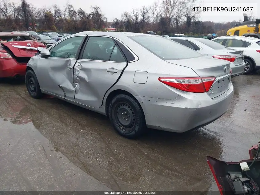 4T1BF1FK9GU241687 2016 Toyota Camry Le