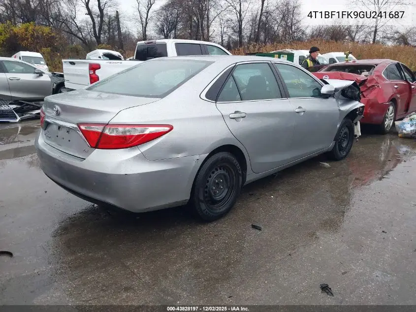 4T1BF1FK9GU241687 2016 Toyota Camry Le