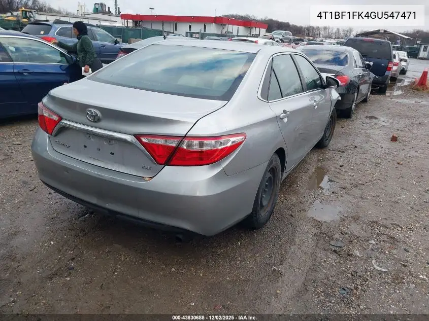 4T1BF1FK4GU547471 2016 Toyota Camry Le