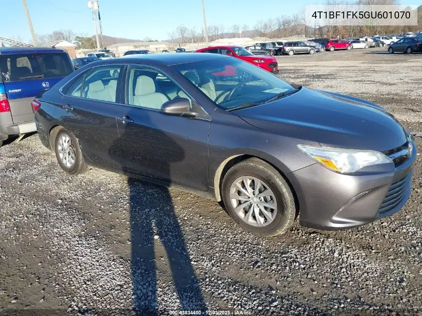 4T1BF1FK5GU601070 2016 Toyota Camry Le