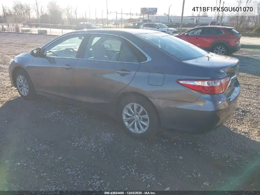 4T1BF1FK5GU601070 2016 Toyota Camry Le