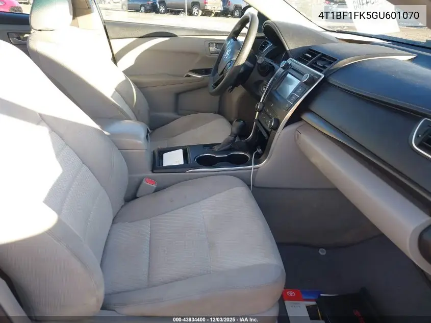 4T1BF1FK5GU601070 2016 Toyota Camry Le