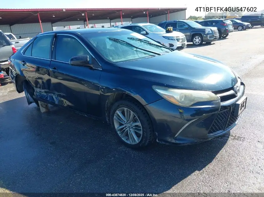 4T1BF1FK4GU547602 2016 Toyota Camry Se