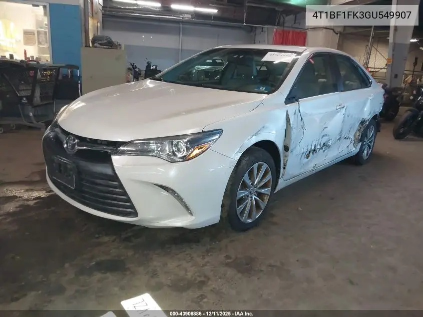 4T1BF1FK3GU549907 2016 Toyota Camry Xle