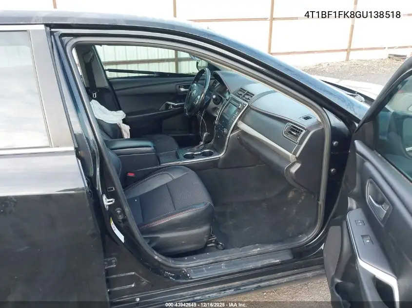 4T1BF1FK8GU138518 2016 Toyota Camry Se
