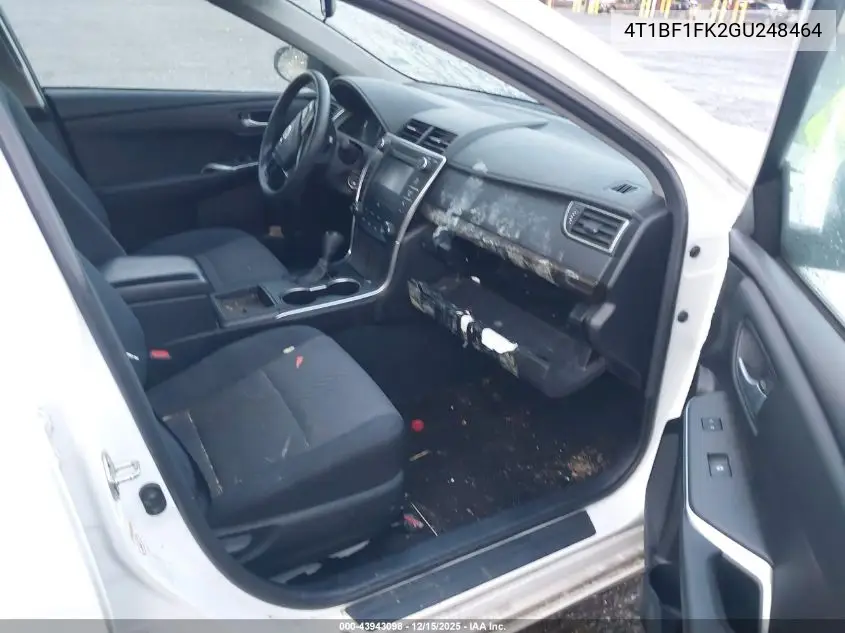 4T1BF1FK2GU248464 2016 Toyota Camry Le