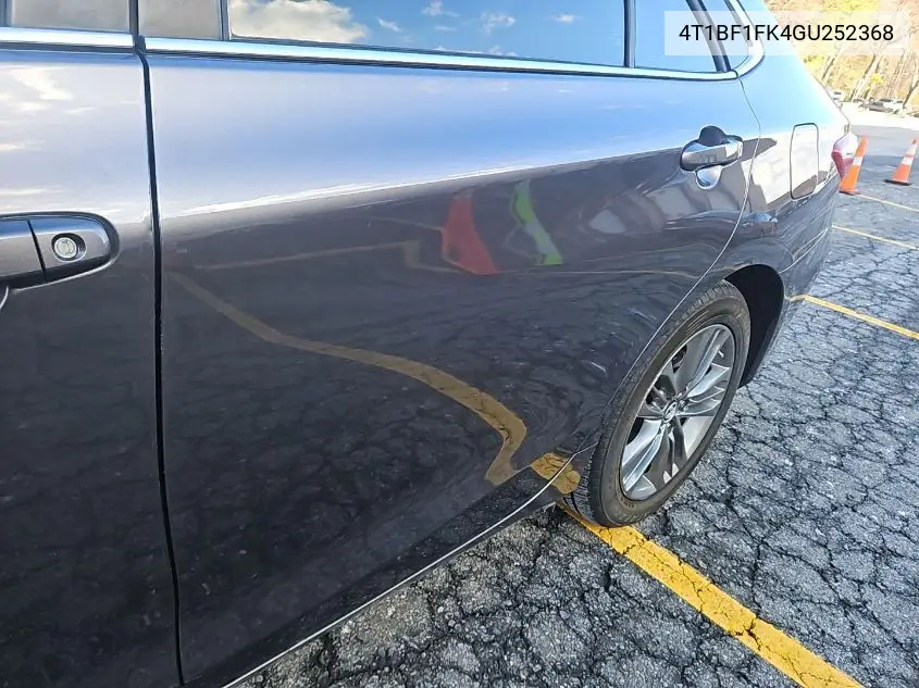 4T1BF1FK4GU252368 2016 Toyota Camry Se
