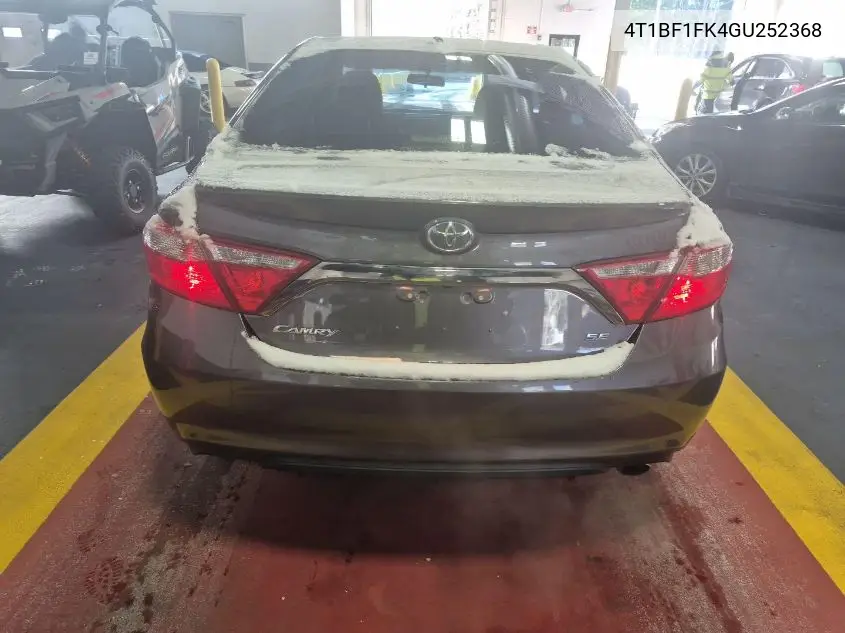 4T1BF1FK4GU252368 2016 Toyota Camry Se