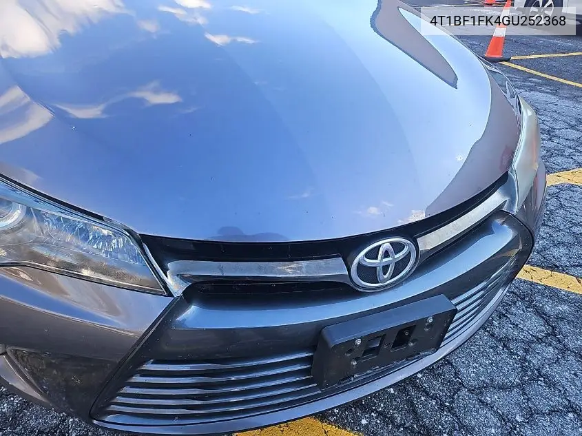 4T1BF1FK4GU252368 2016 Toyota Camry Se