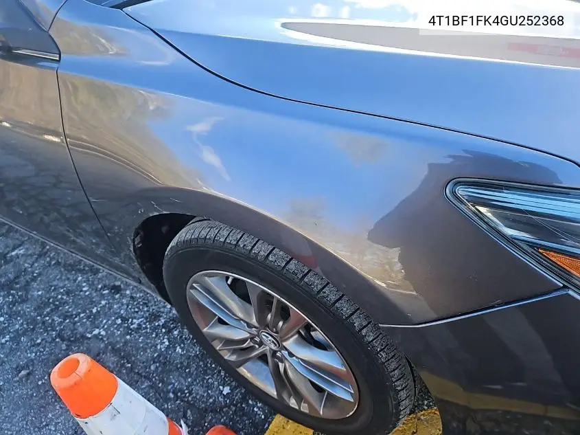 4T1BF1FK4GU252368 2016 Toyota Camry Se