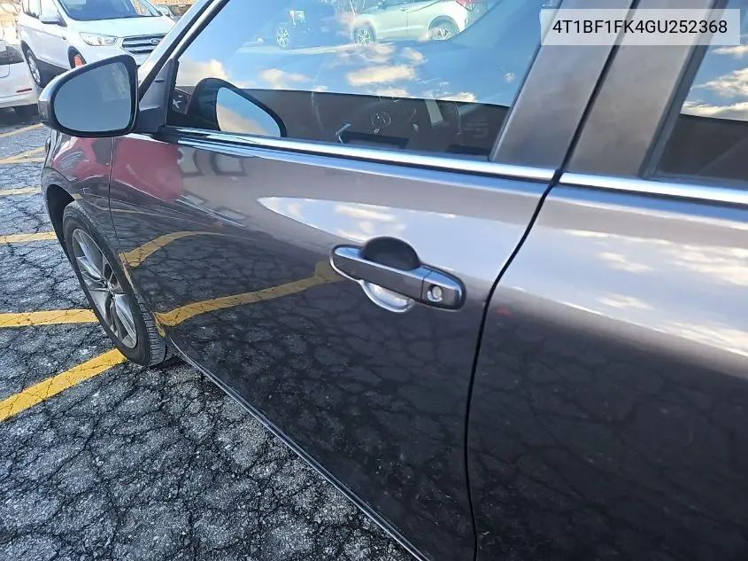 4T1BF1FK4GU252368 2016 Toyota Camry Se